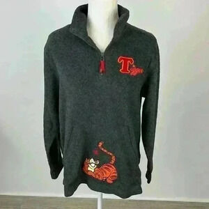 Vintage Disney Dark Grey Tigger Quarter Zip Size M
